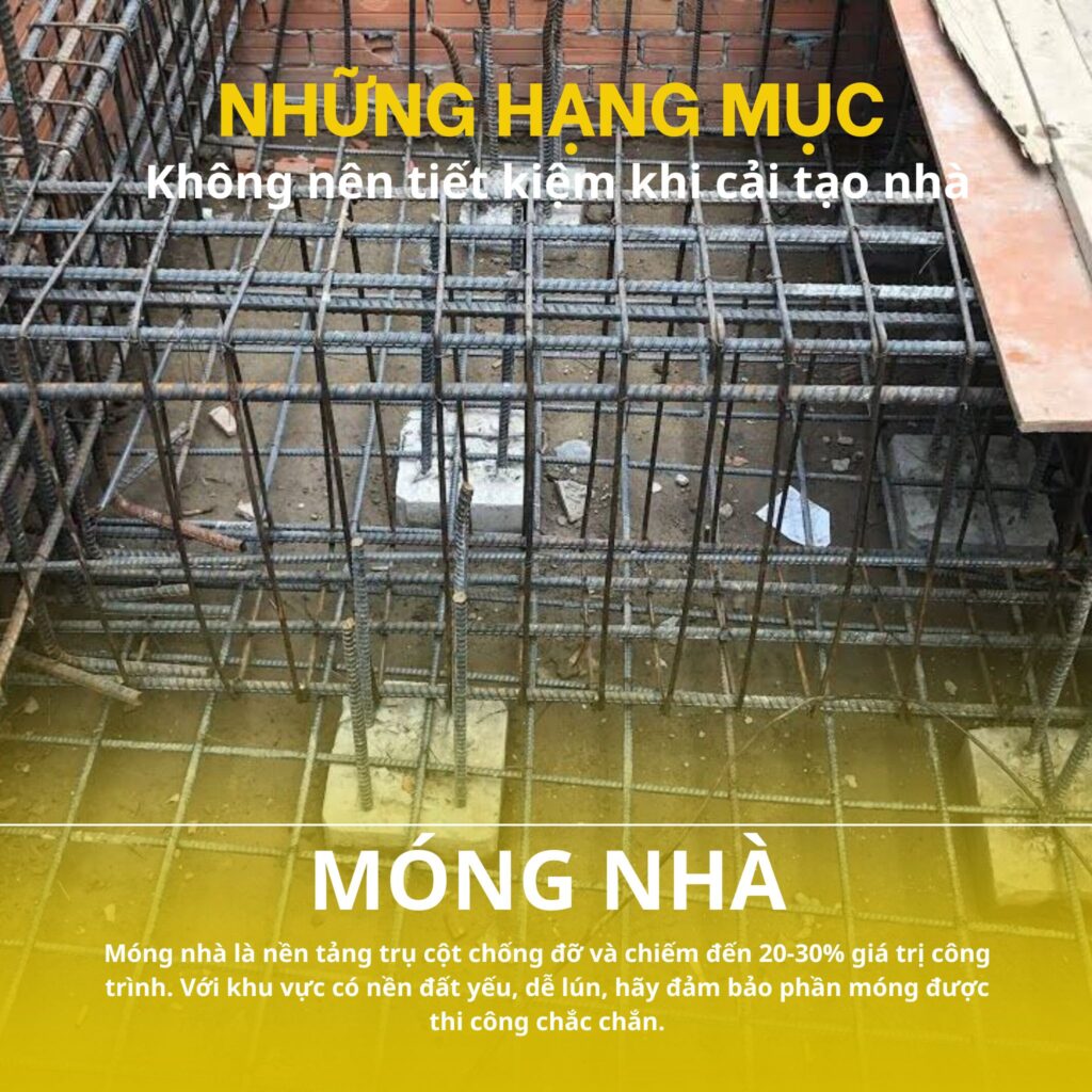 Hạng mục móng nhà