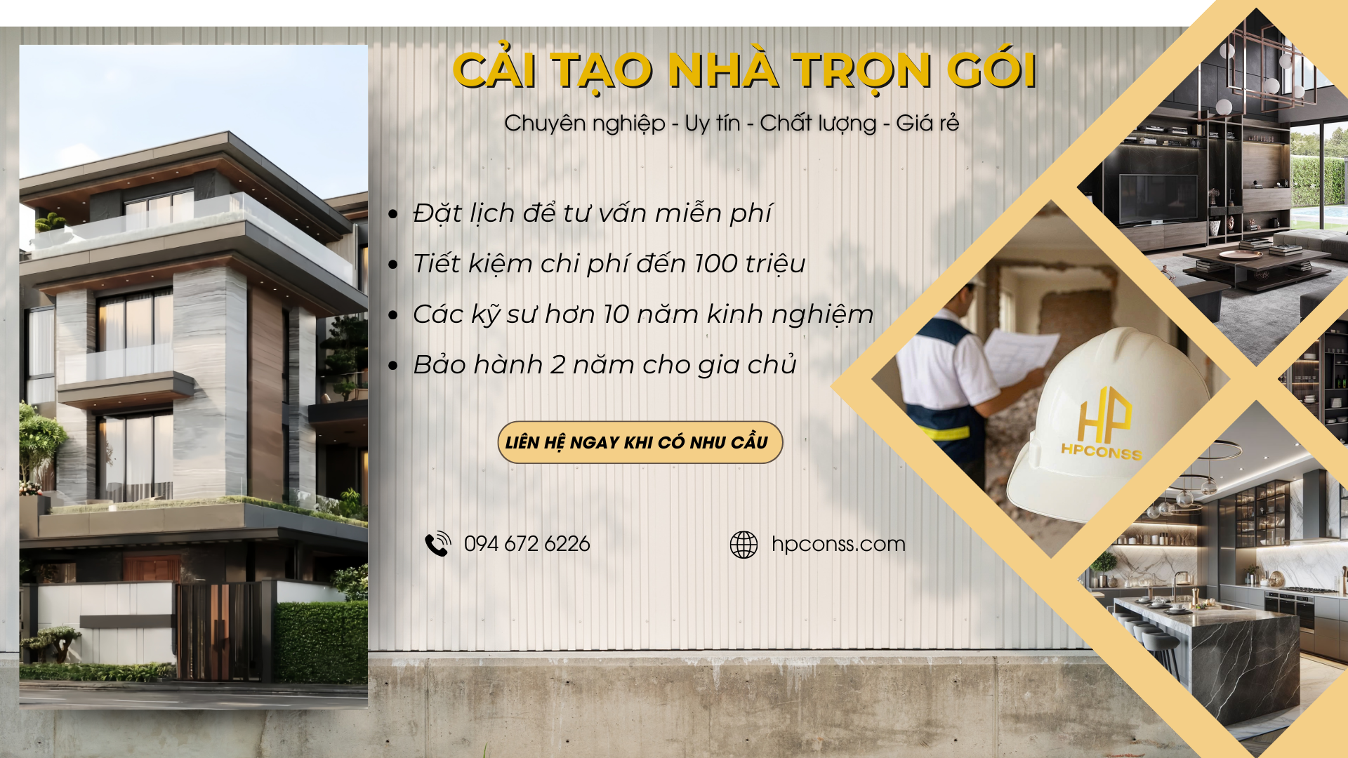 cải tạo nhà HPconsS
